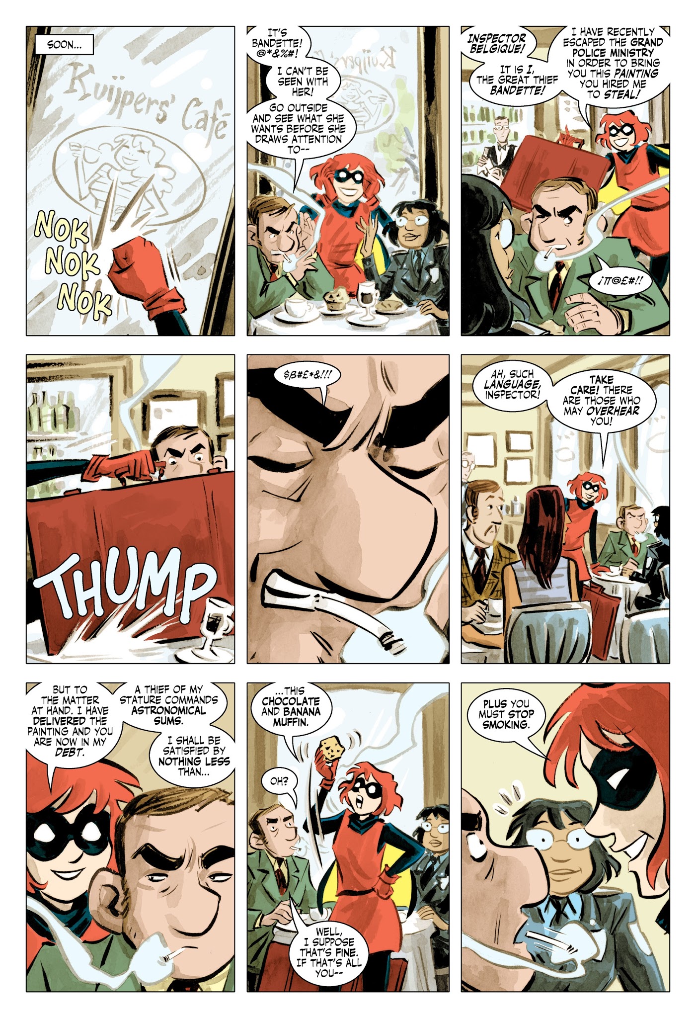 Read online Bandette (2012) comic -  Issue #16 - 7