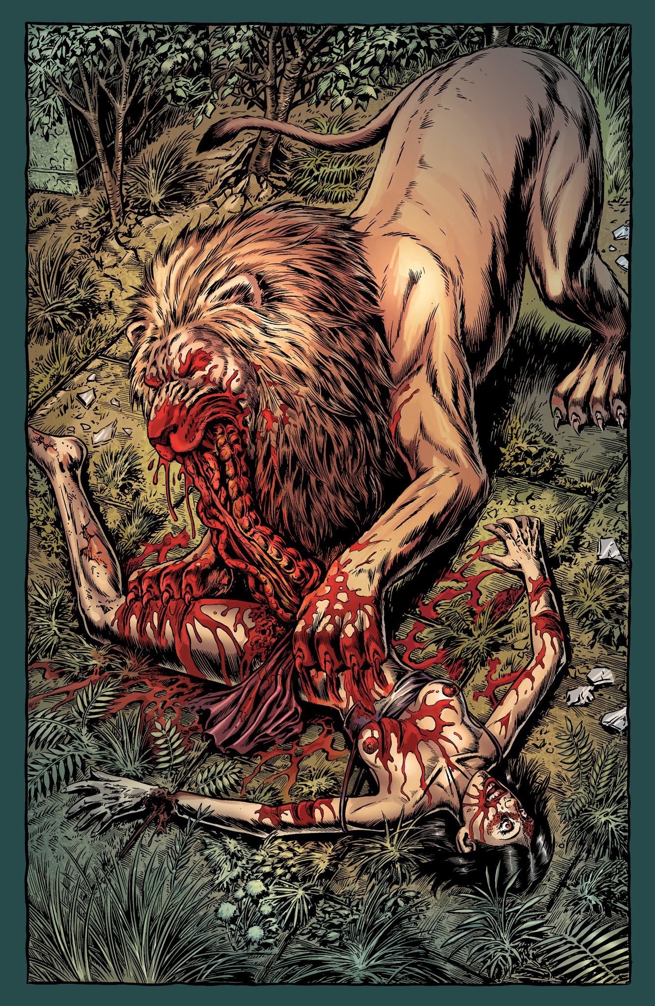 Read online Crossed Plus One Hundred: Mimic comic -  Issue #2 - 34