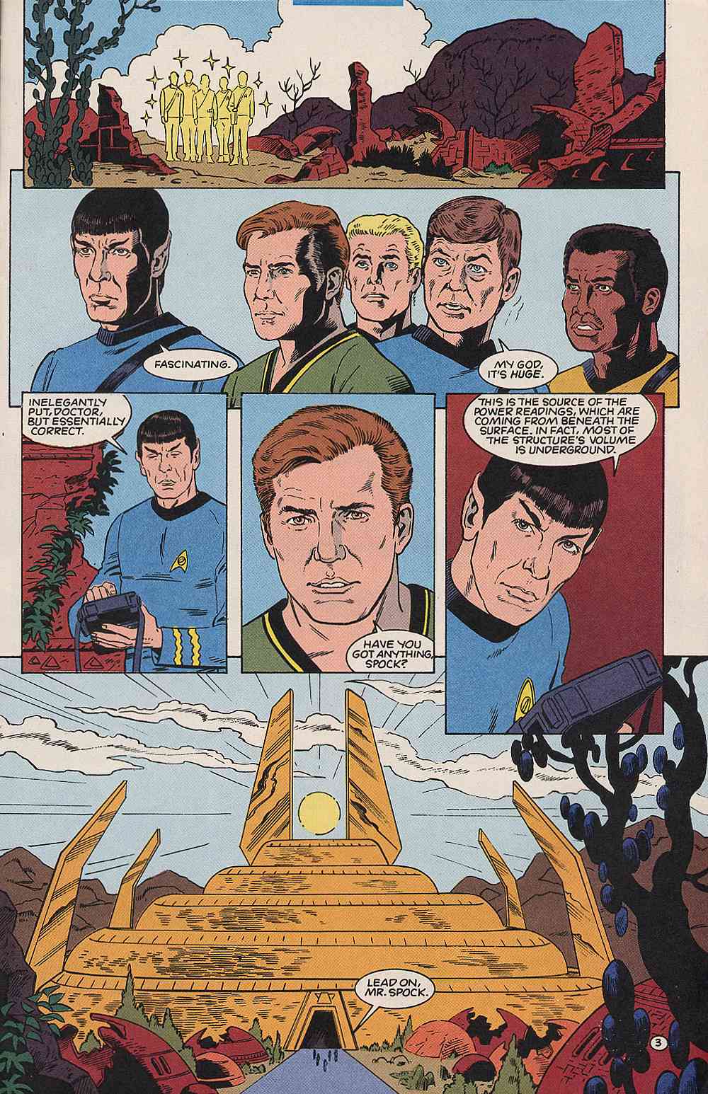 Read online Star Trek (1989) comic -  Issue #62 - 4