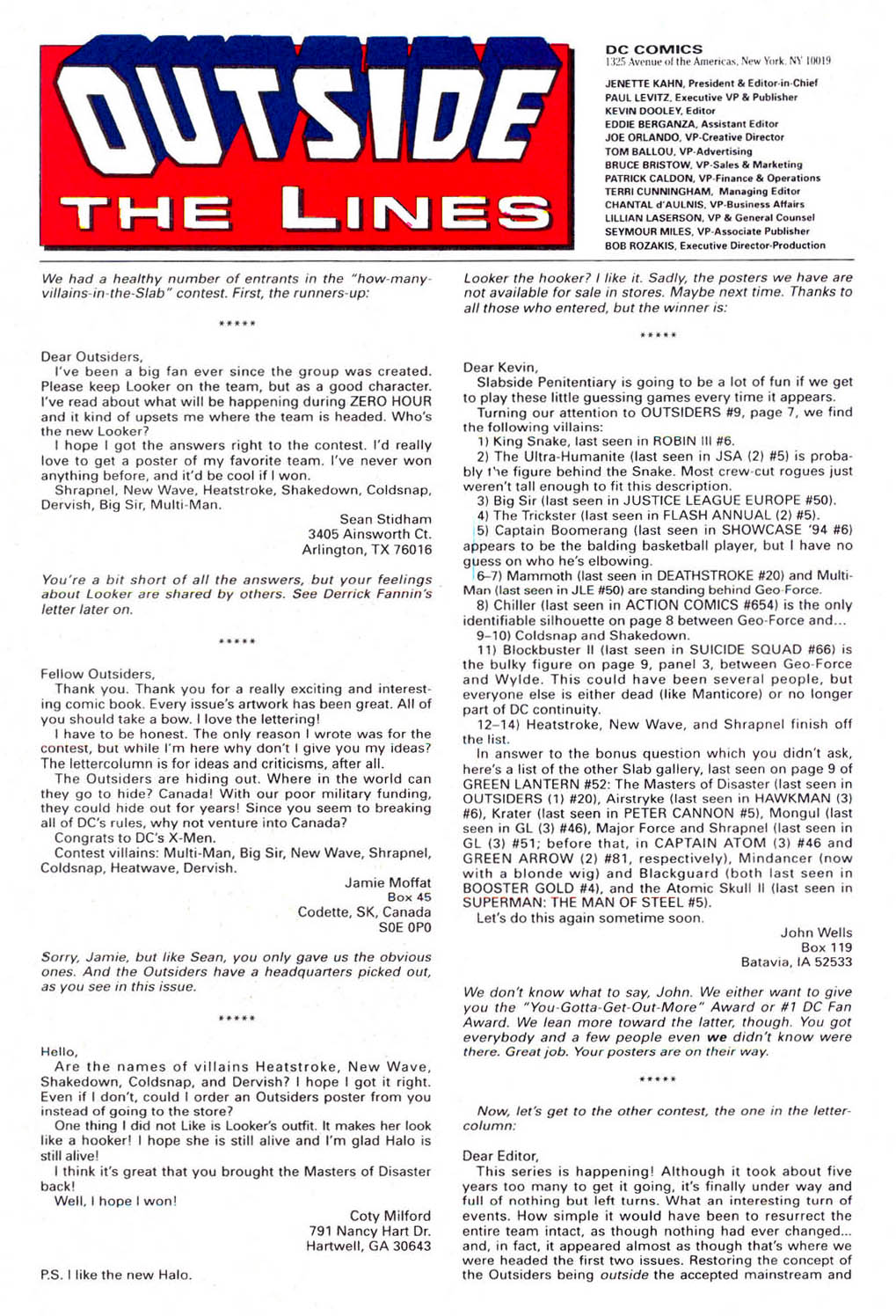 Read online Outsiders (1993) comic -  Issue #13 - 26