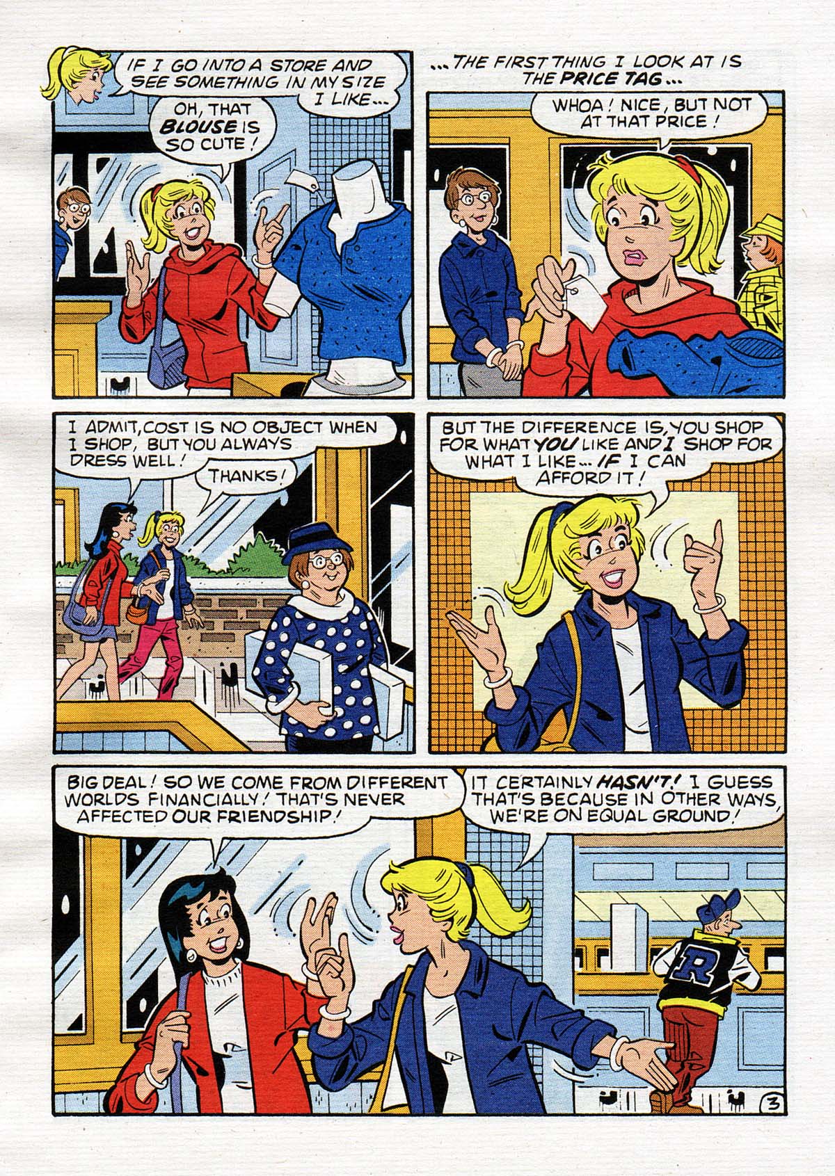 Read online Betty and Veronica Digest Magazine comic -  Issue #124 - 4