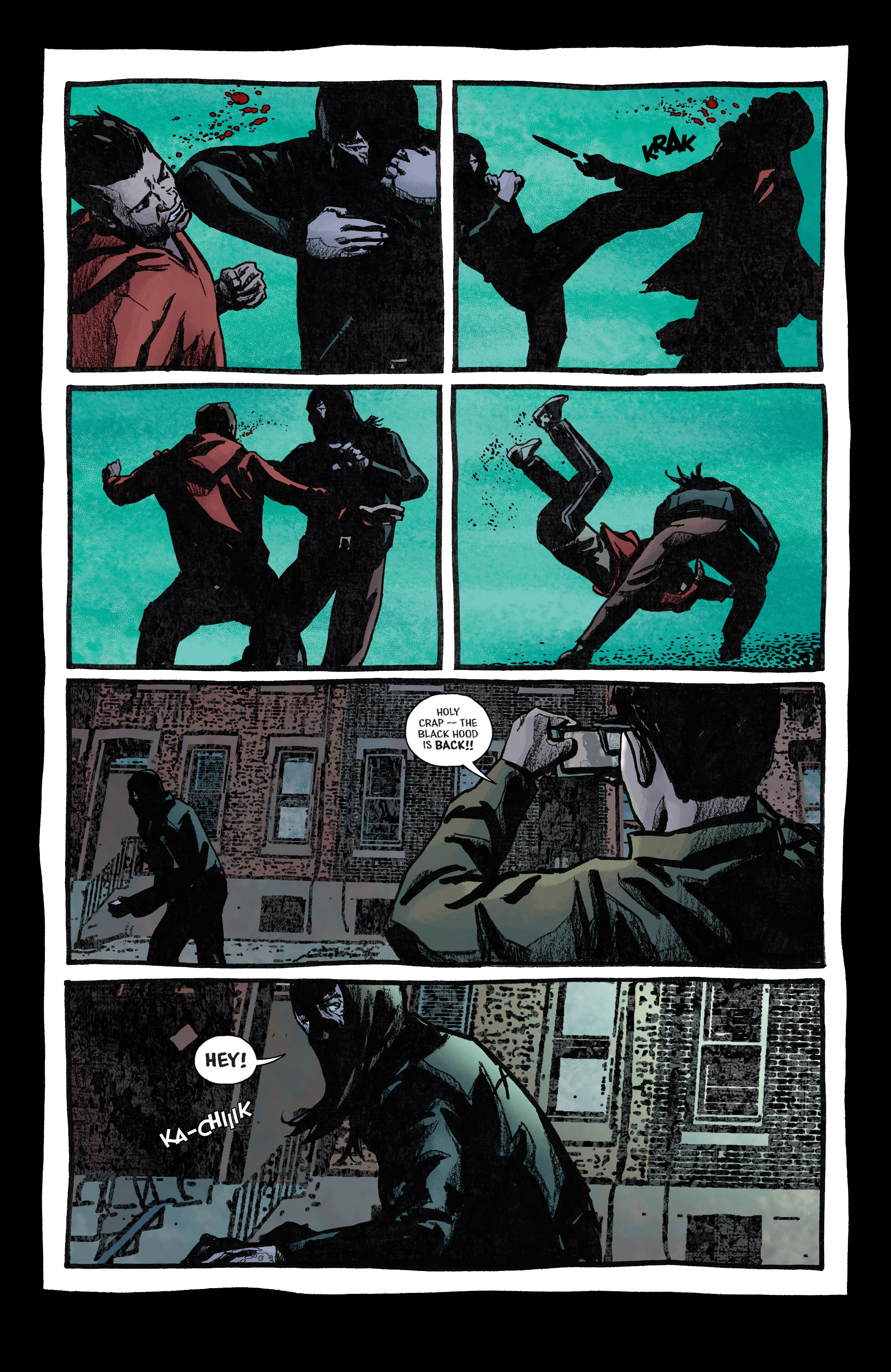 Read online The Black Hood comic -  Issue #2 - 7