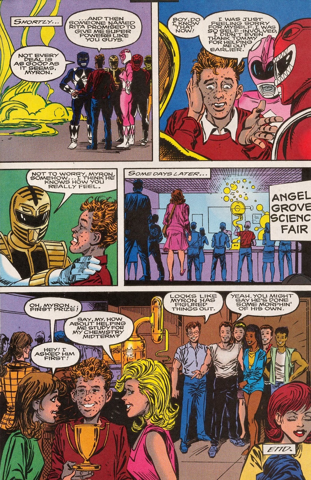 Saban's Mighty Morphin' Power Rangers (1995) issue 4 - Page 29