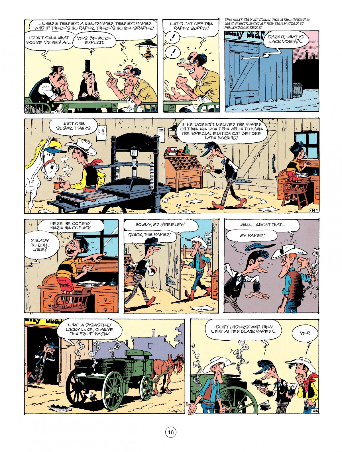 Read online A Lucky Luke Adventure comic -  Issue #41 - 16