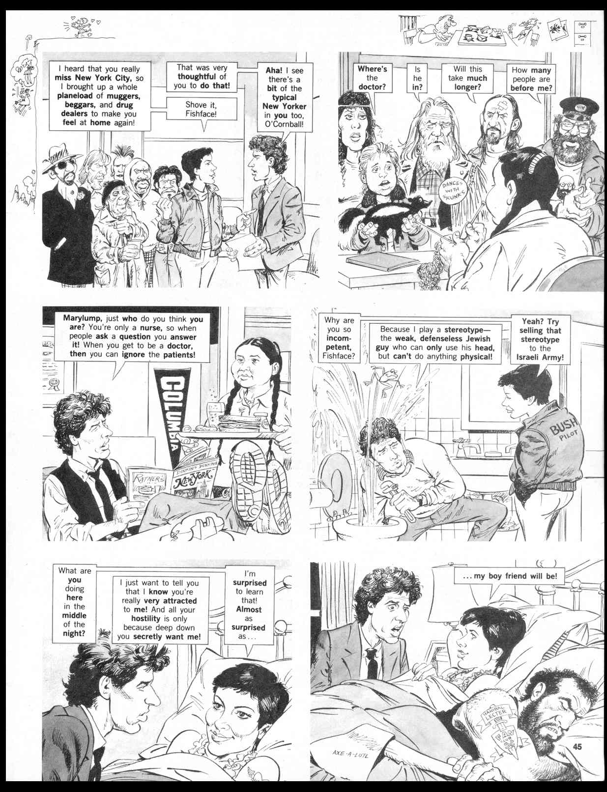 Read online MAD comic -  Issue #308 - 47