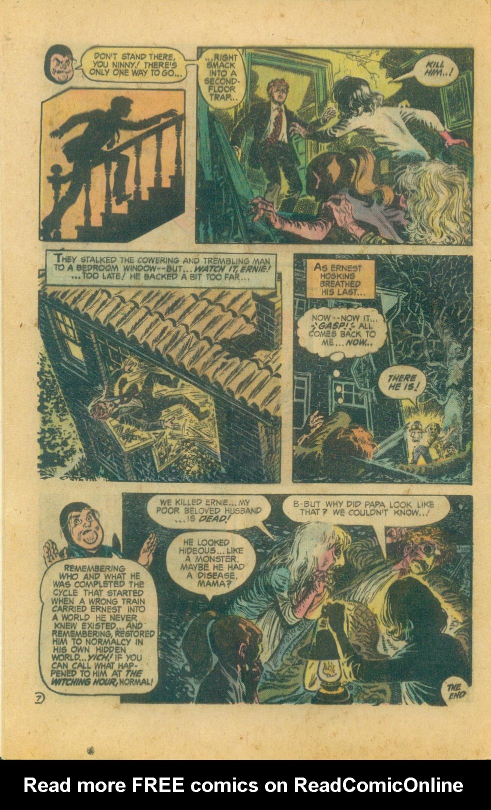 Read online The Witching Hour (1969) comic -  Issue #52 - 13