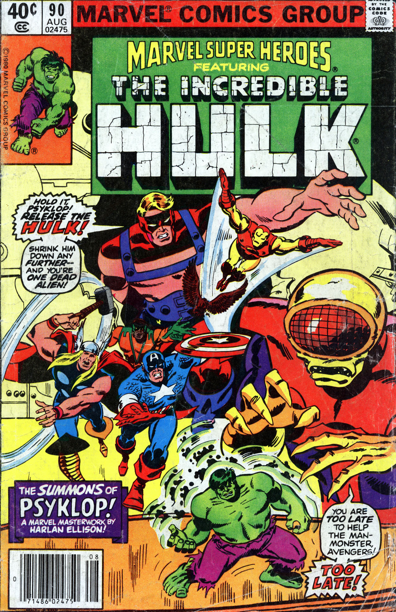 Read online Marvel Super-Heroes comic -  Issue #90 - 1