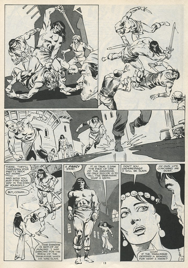 Read online The Savage Sword Of Conan comic -  Issue #177 - 15
