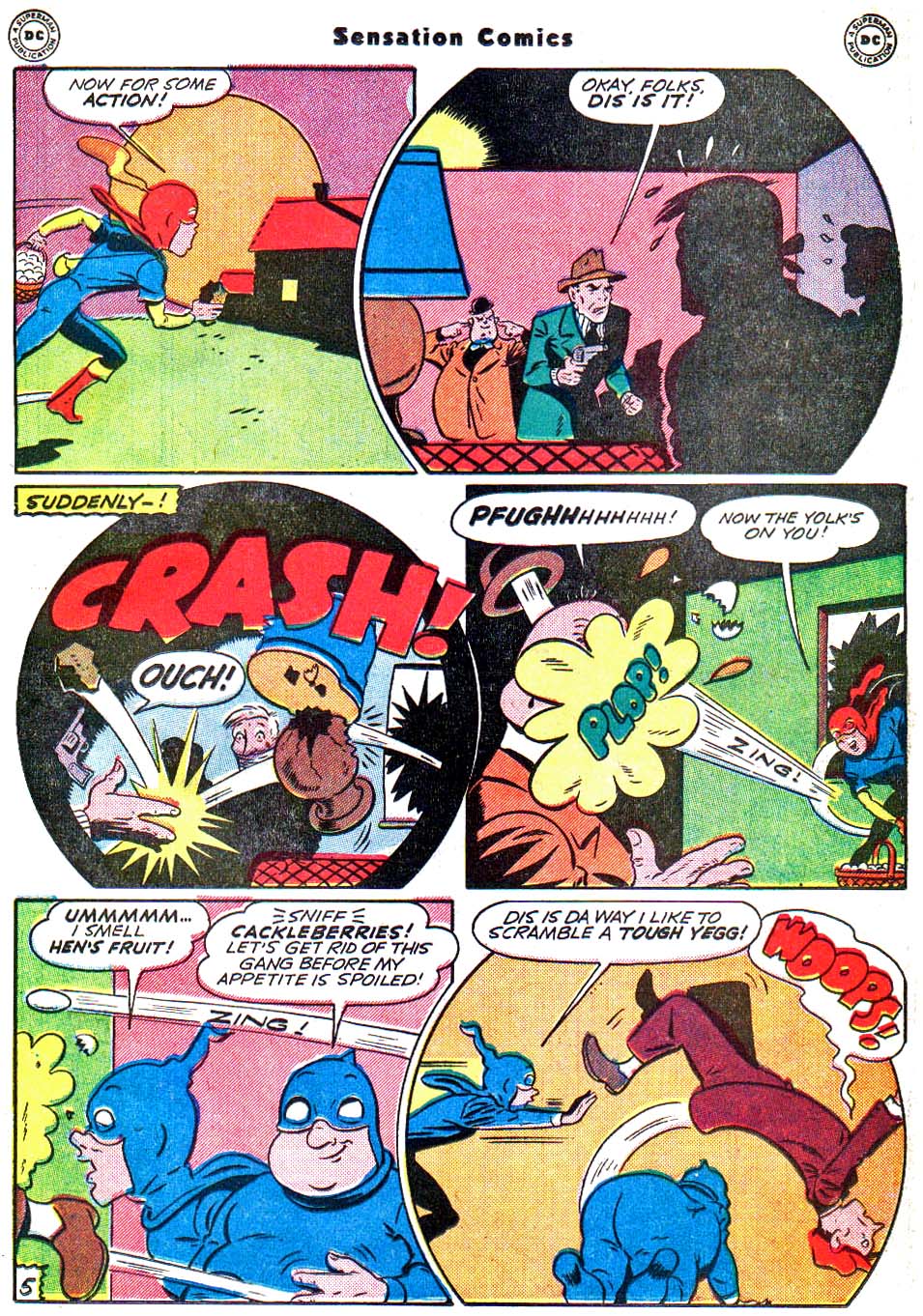 Read online Sensation (Mystery) Comics comic -  Issue #54 - 22