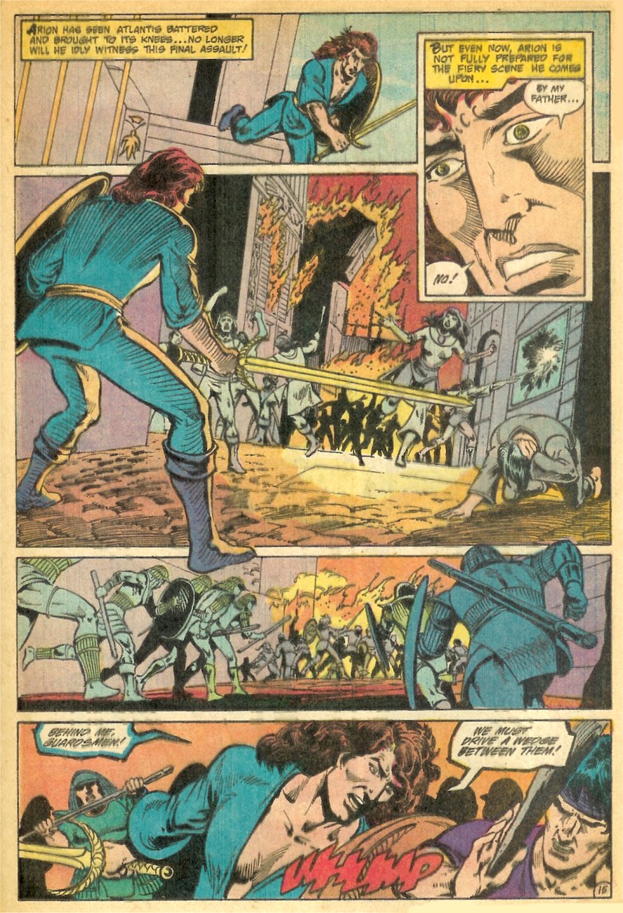Read online Arion, Lord of Atlantis comic -  Issue #26 - 16