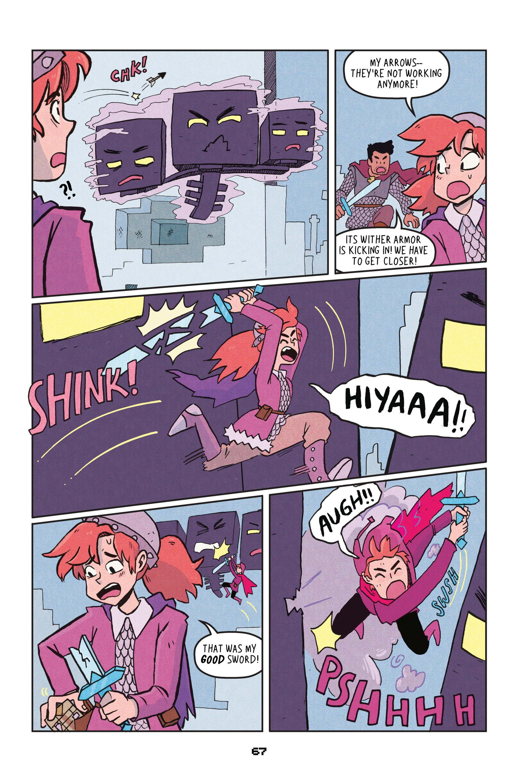 Read online Minecraft: Wither Without You comic -  Issue # TPB - 69