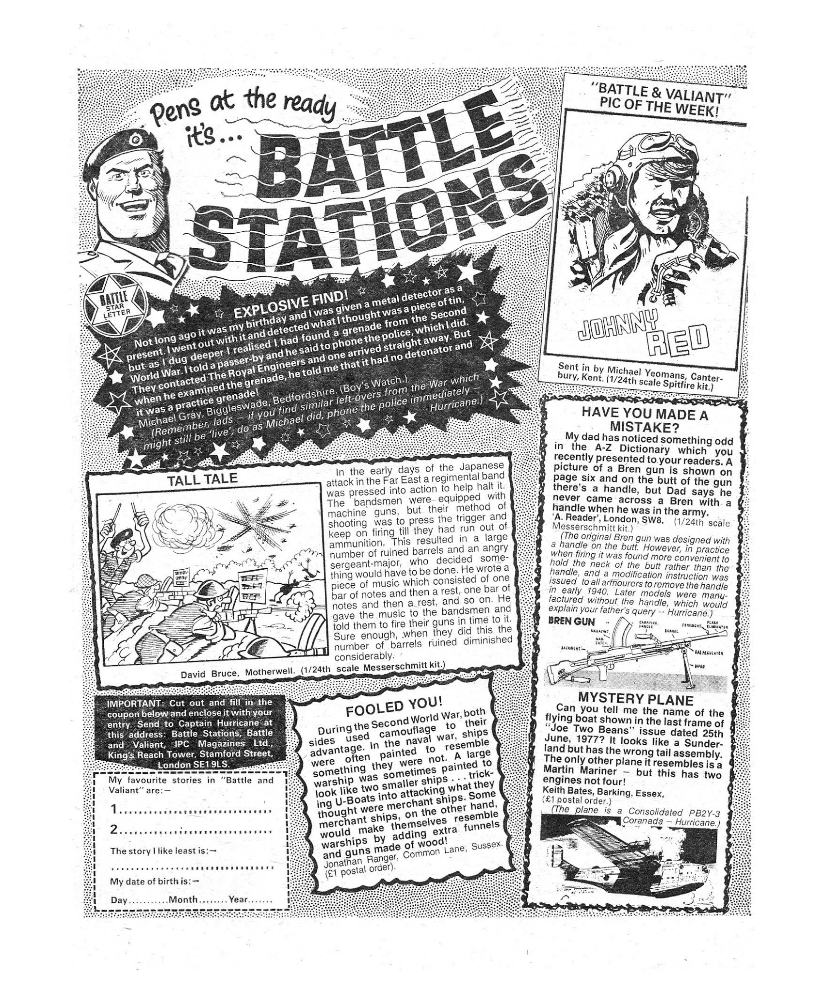 Read online Battle Picture Weekly comic -  Issue #132 - 26