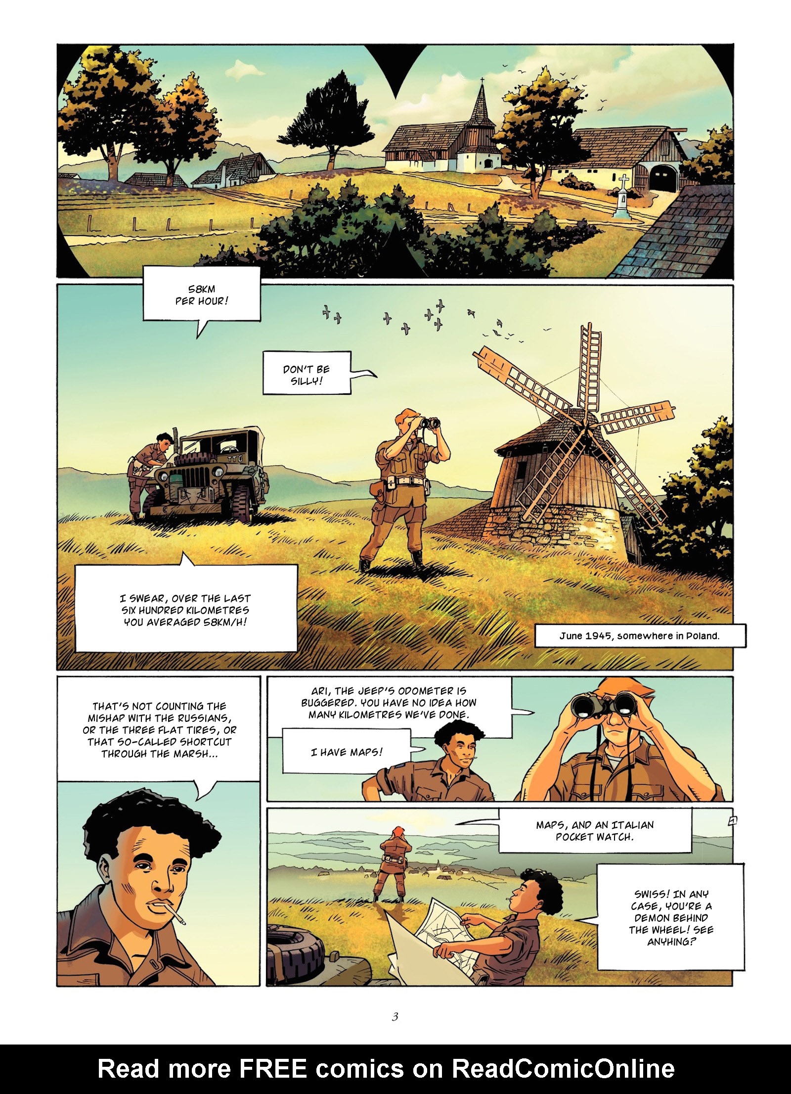 Read online The Jewish Brigade comic -  Issue #1 - 3