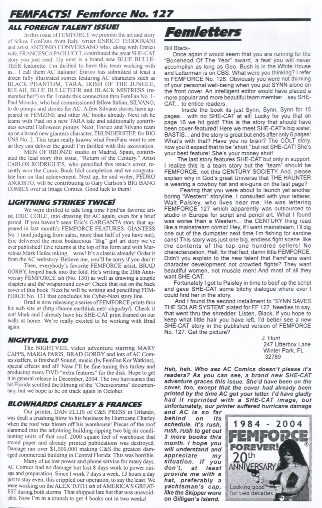 Read online Femforce comic -  Issue #127 - 36