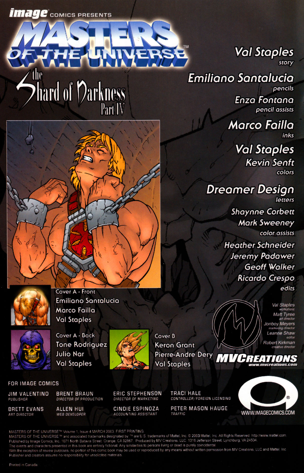 Read online Masters of the Universe (2002) comic -  Issue #4 - 2