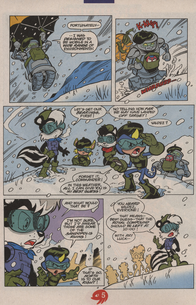 Read online Knuckles the Echidna comic -  Issue #19 - 8