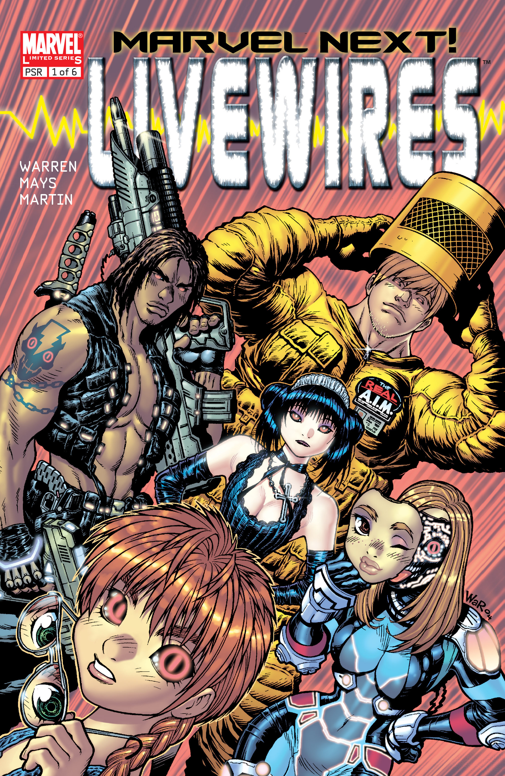 Read online Livewires comic -  Issue #1 - 1