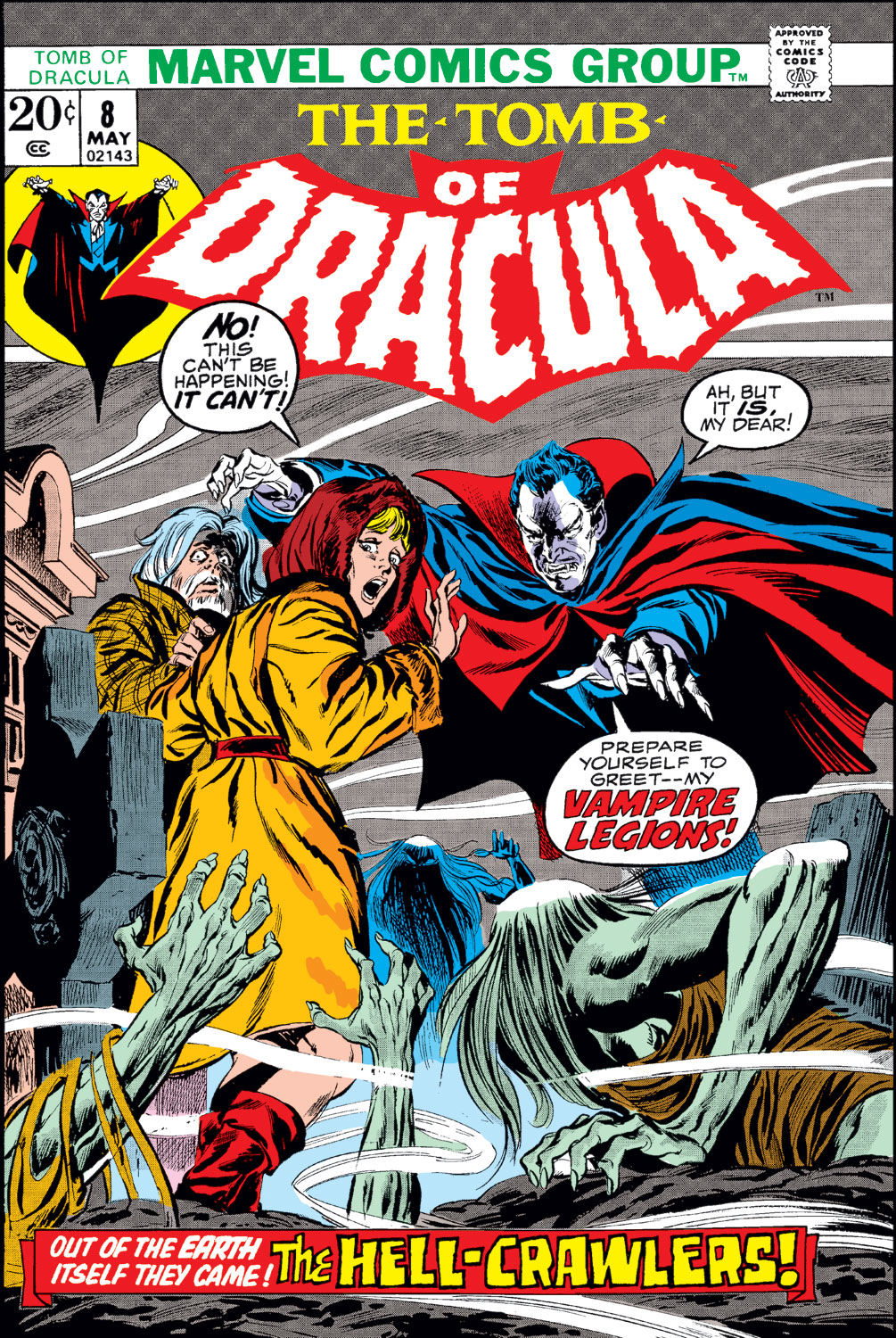 Read online Tomb of Dracula (1972) comic -  Issue #8 - 1