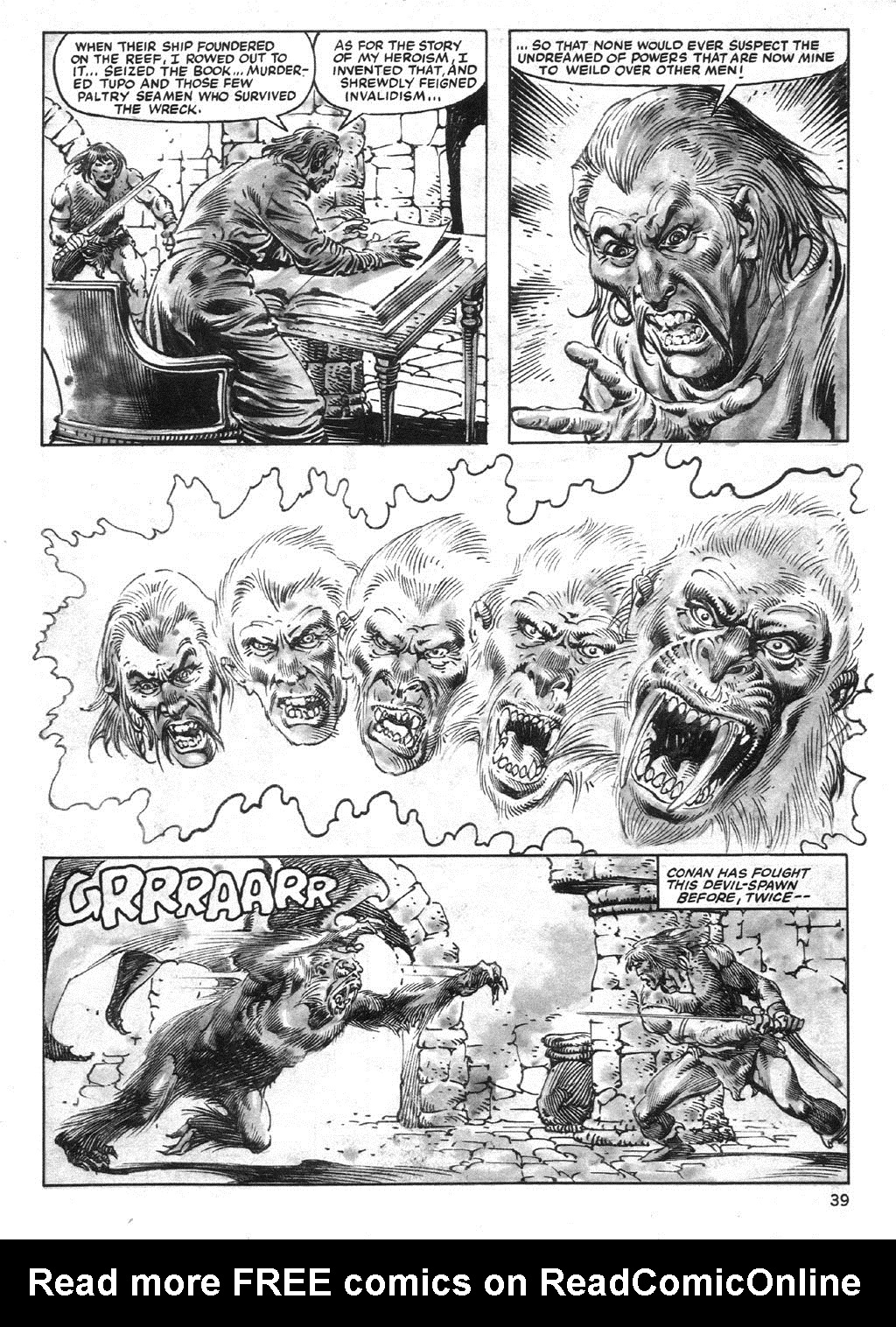 The Savage Sword Of Conan issue 96 - Page 39