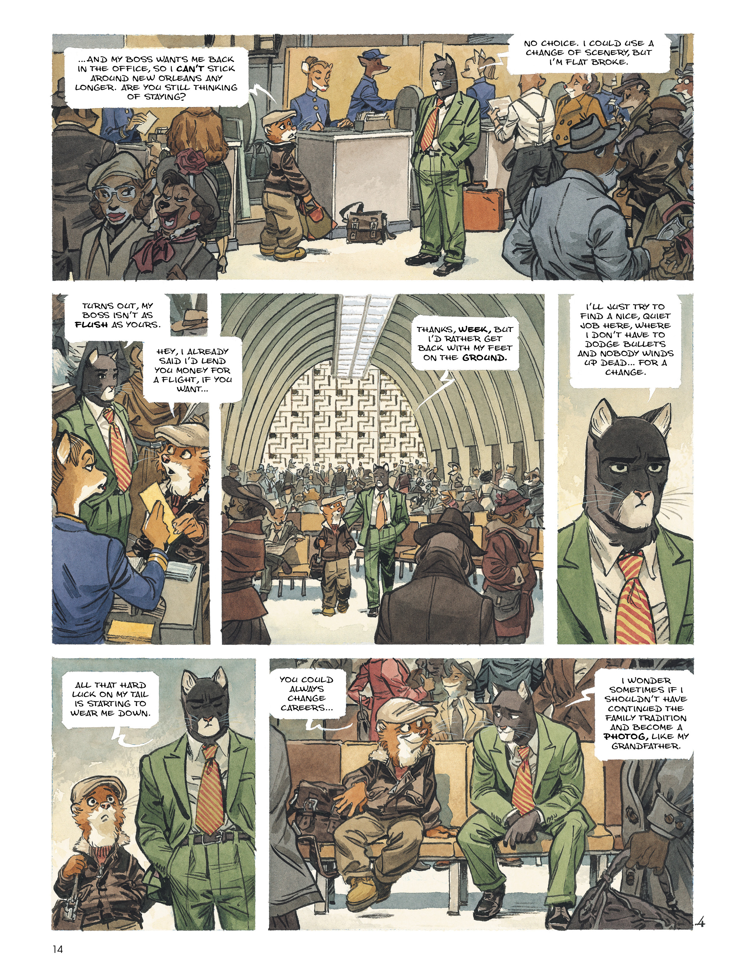 Read online Blacksad: Amarillo comic -  Issue # Full - 13