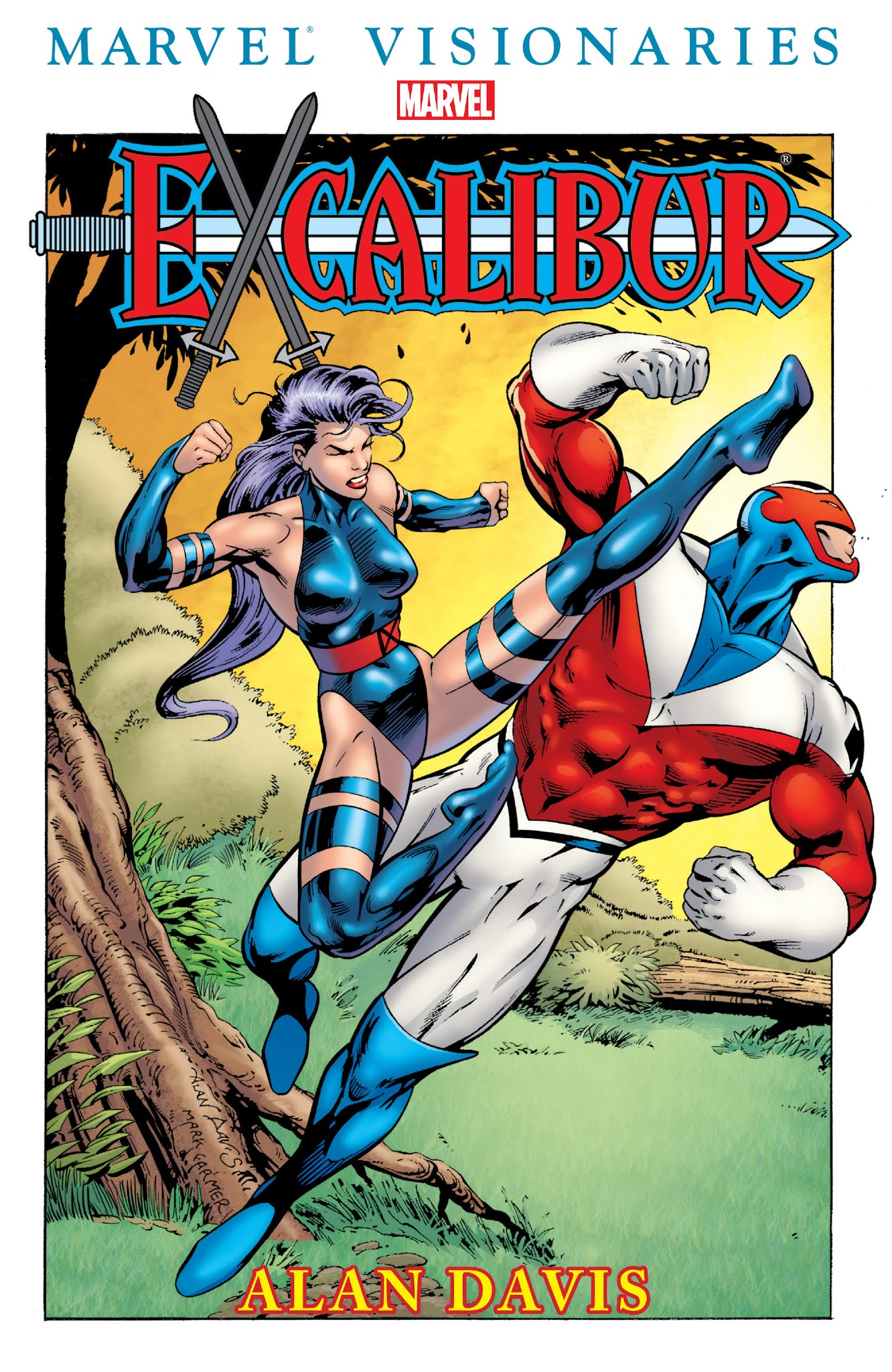 Read online Excalibur Visionaries: Alan Davis comic -  Issue # TPB 2 (Part 1) - 1