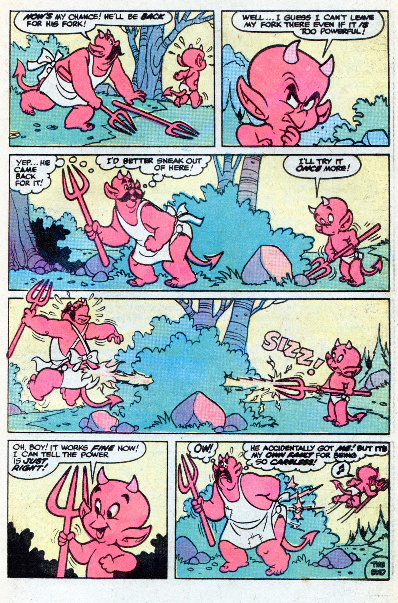 Read online Hot Stuff, the Little Devil comic -  Issue #145 - 25