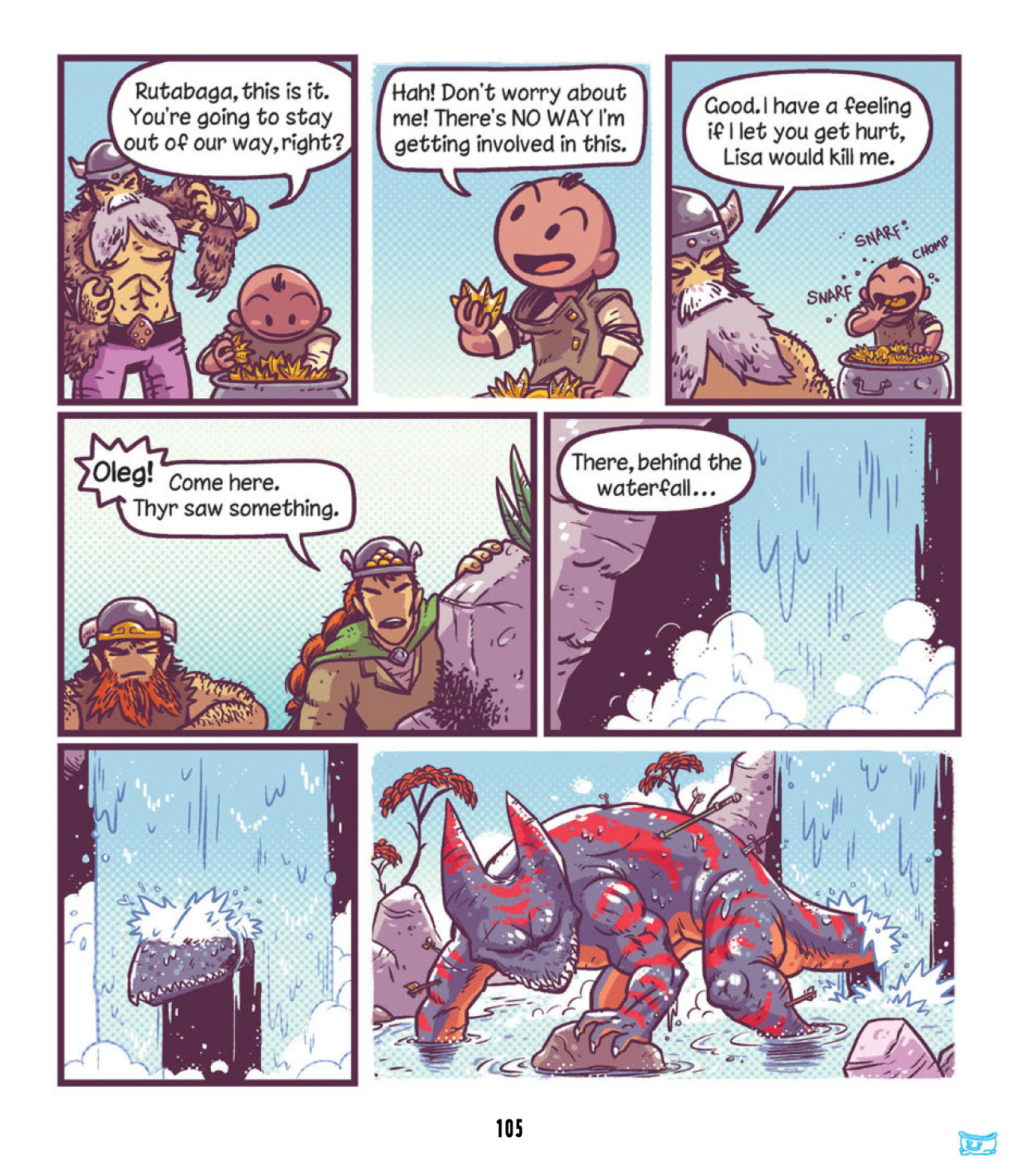 Read online Rutabaga: The Adventure Chef comic -  Issue # TPB 1 - 107