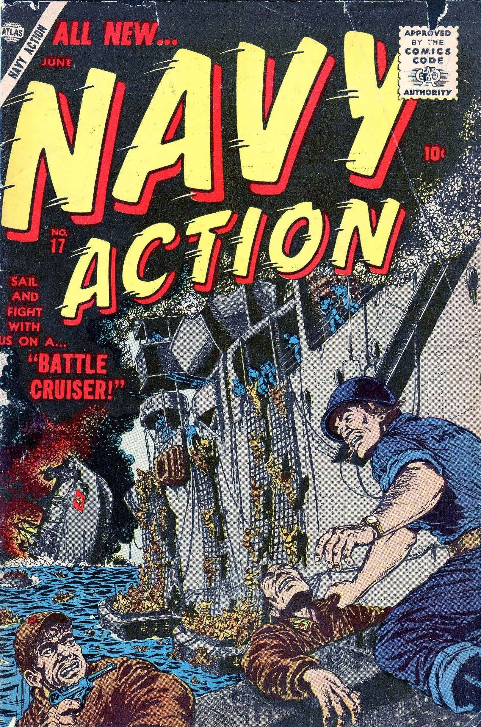 Read online Navy Action (1957) comic -  Issue #17 - 1