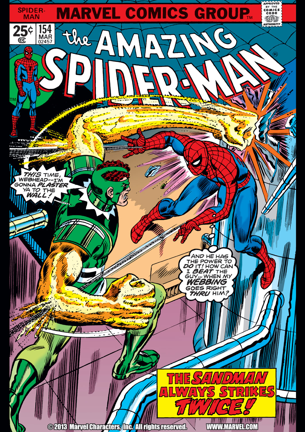 Read online The Amazing Spider-Man (1963) comic -  Issue #154 - 1