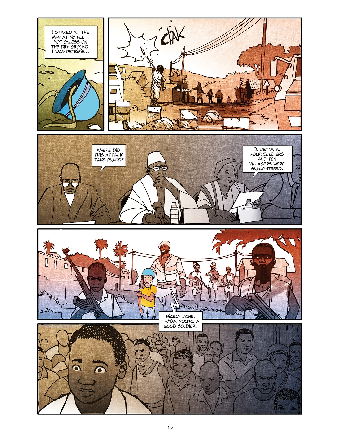 Read online Tamba, Child Soldier comic -  Issue # TPB - 18