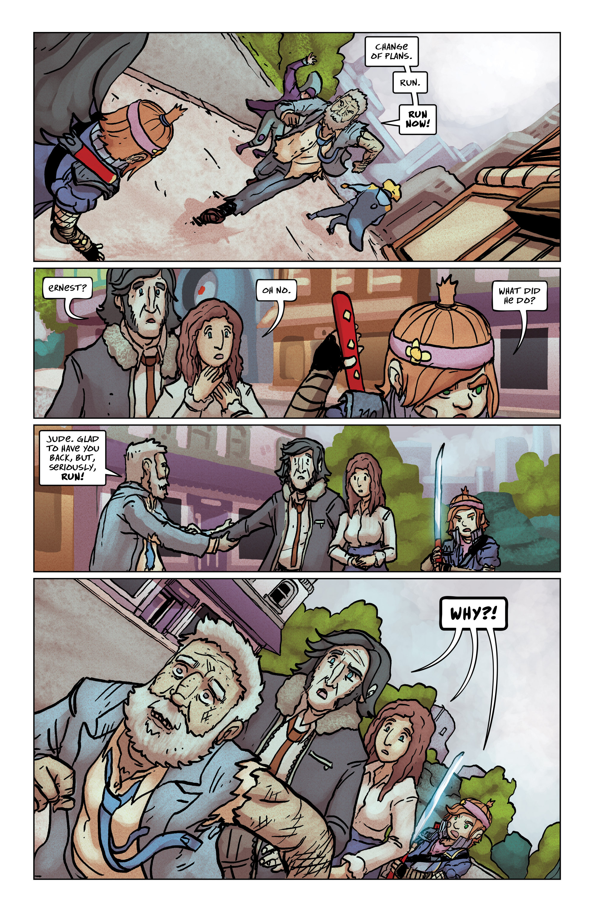 Read online Exodus: The Life After comic -  Issue #4 - 21
