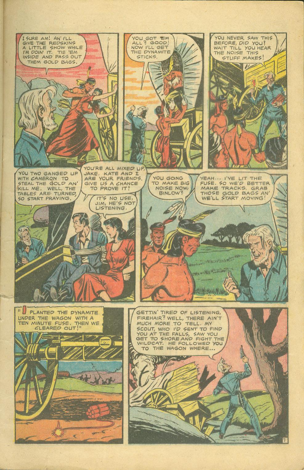 Read online Pioneer West Romances comic -  Issue #6 - 9