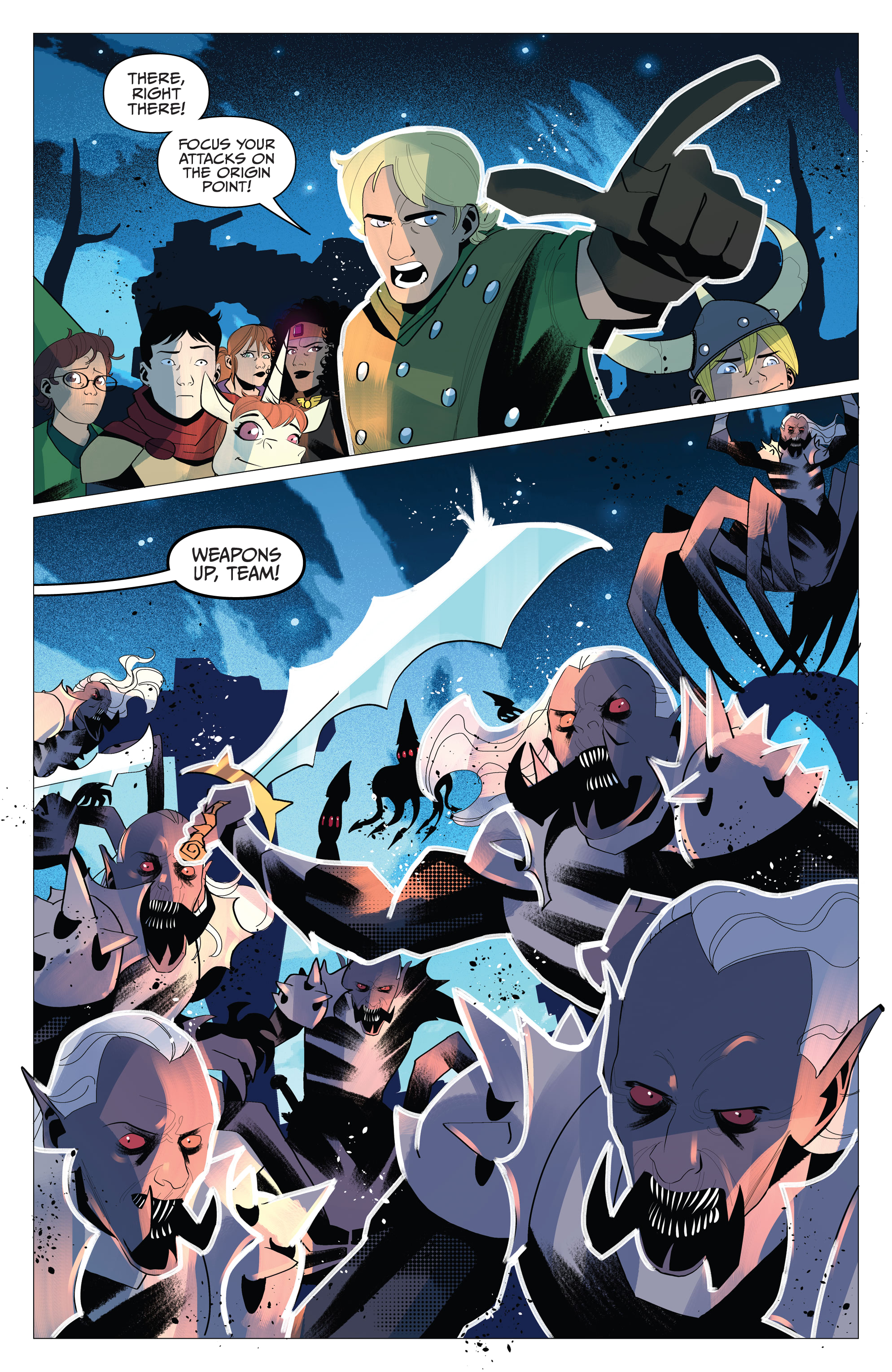 Read online Dungeons & Dragons: Saturday Morning Adventures (2023) comic -  Issue #1 - 3