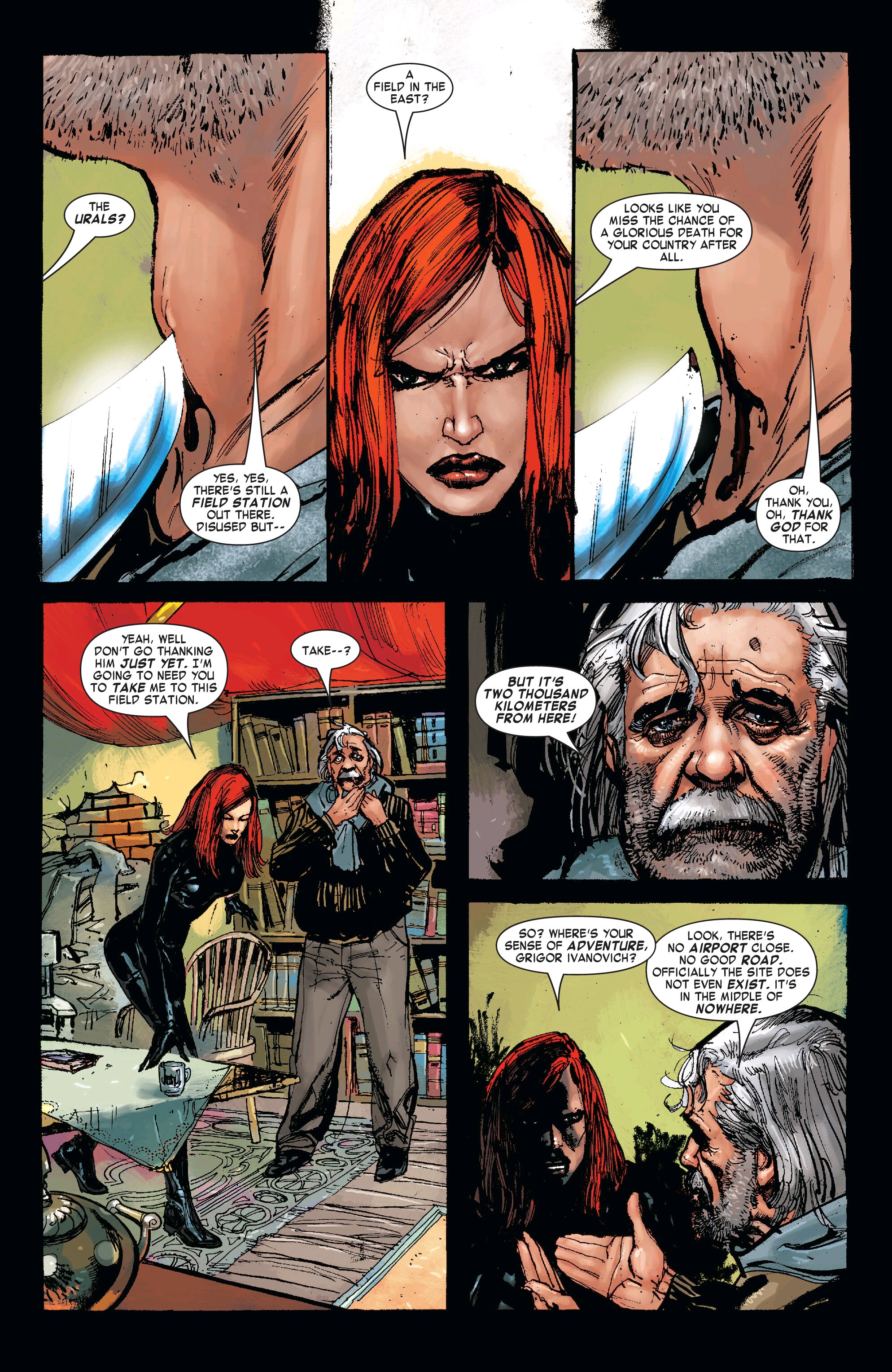 Read online Black Widow: Welcome To The Game comic -  Issue # TPB (Part 1) - 95