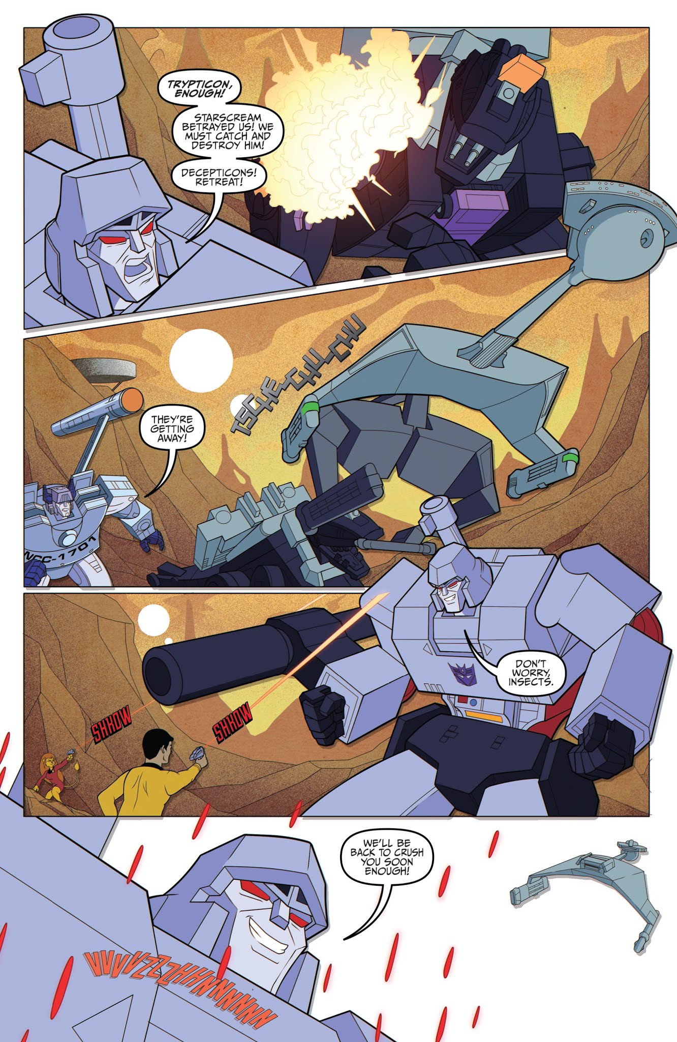Read online Star Trek vs. Transformers comic -  Issue #4 - 14