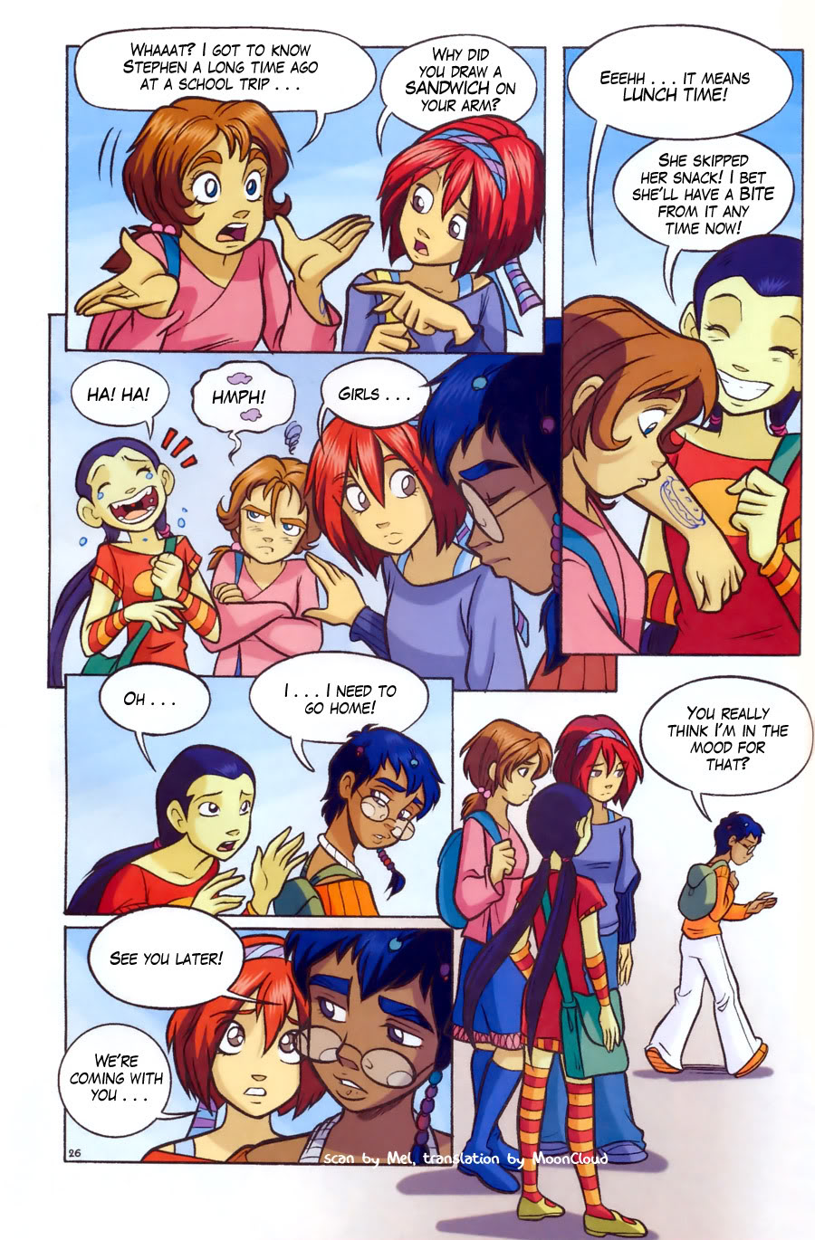 Read online W.i.t.c.h. comic -  Issue #78 - 25