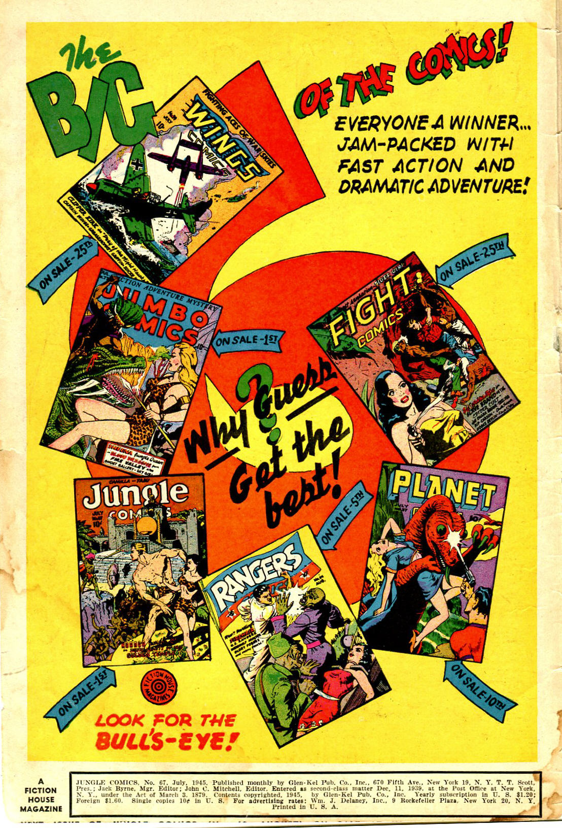 Read online Jungle Comics comic -  Issue #67 - 2