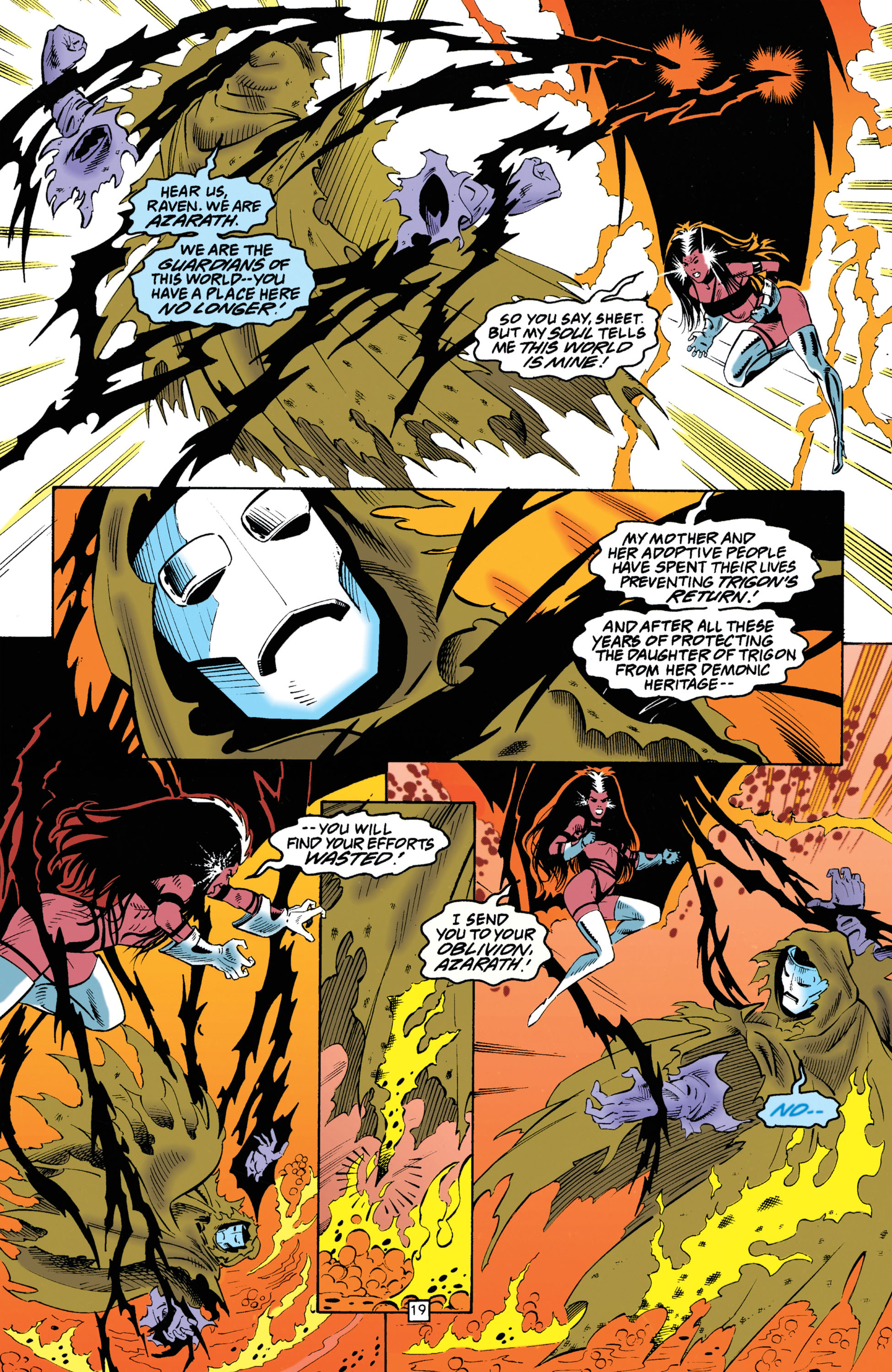 Read online The New Titans (1988) comic -  Issue #121 - 18