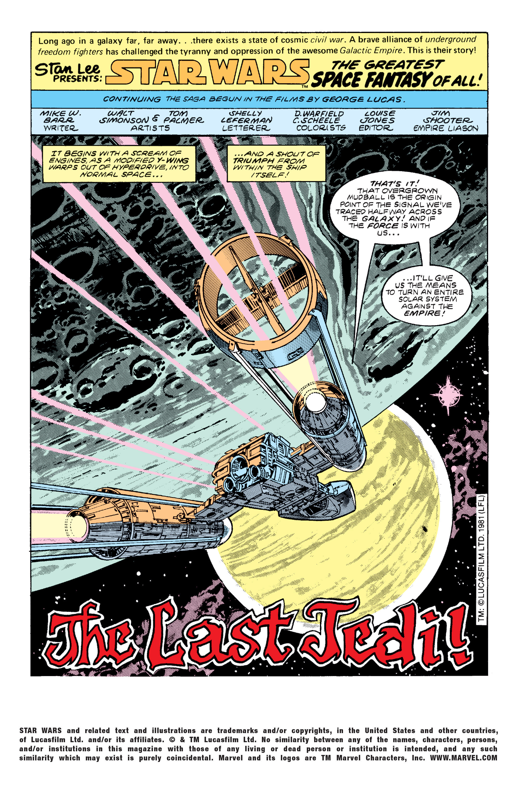 Read online Star Wars (1977) comic -  Issue #49 - 2