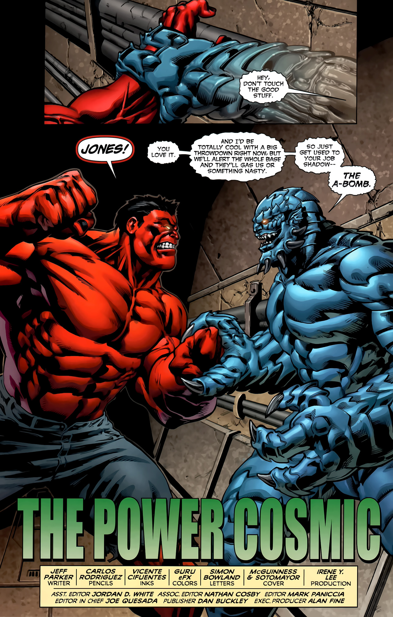 Read online Fall of the Hulks: Red Hulk comic -  Issue #1 - 6