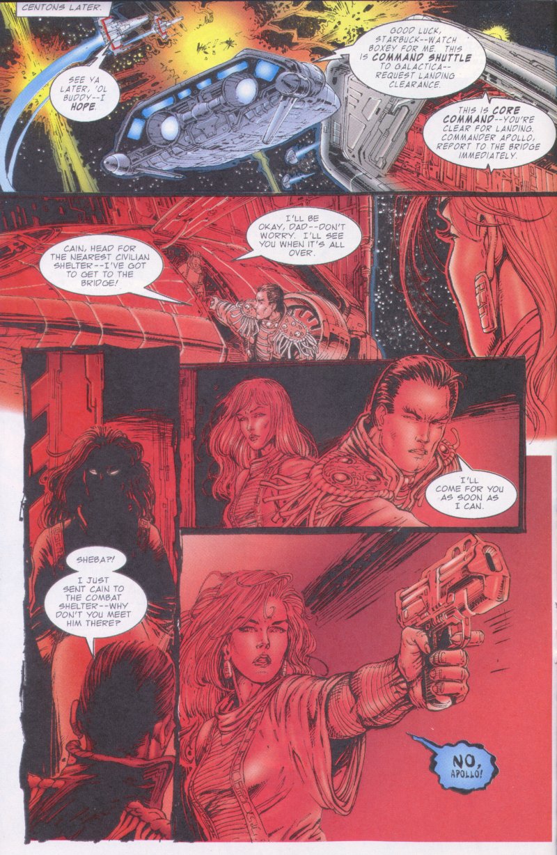 Read online Battlestar Galactica (1995) comic -  Issue #4 - 12