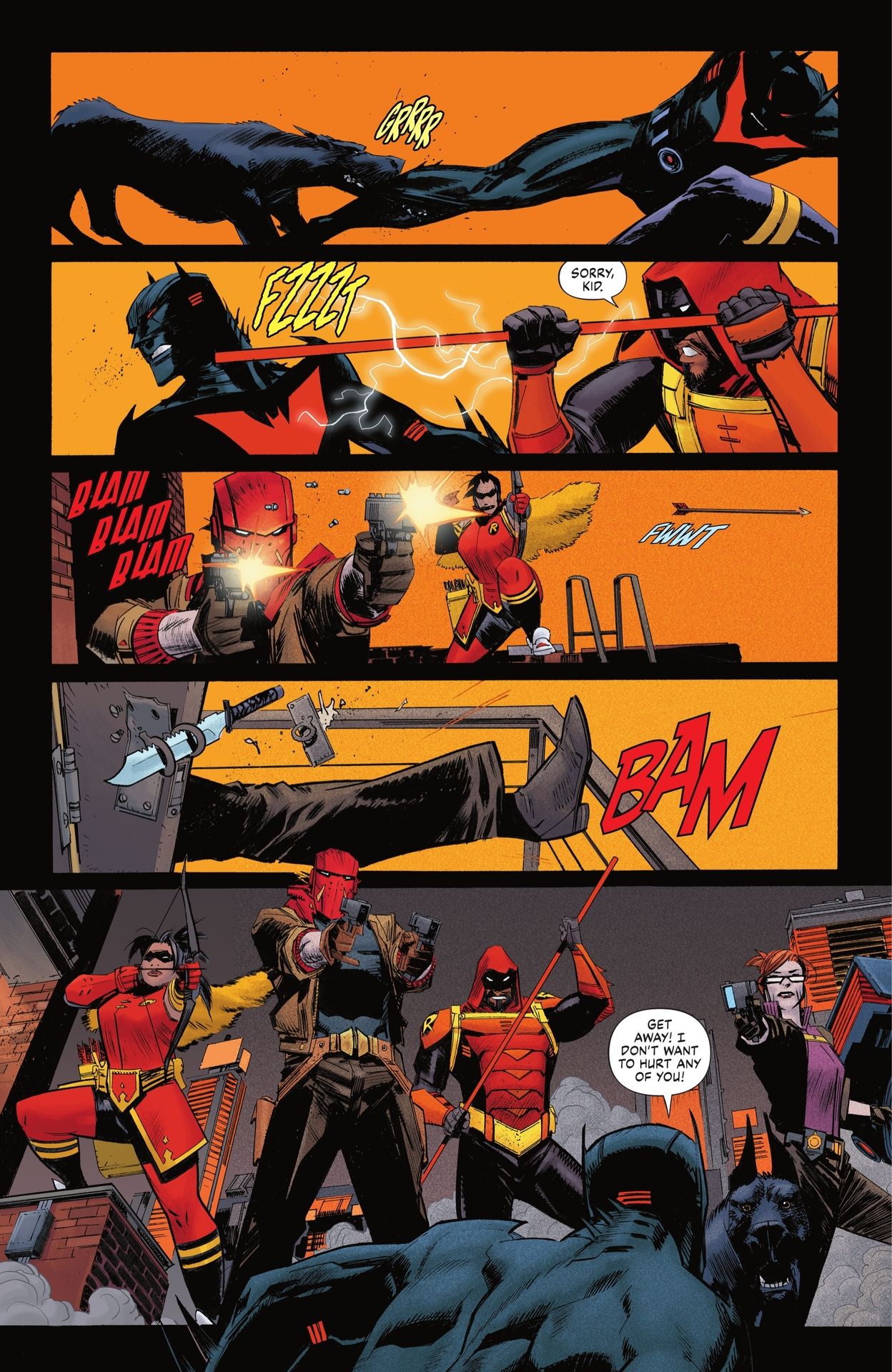 Read online Batman: Beyond the White Knight comic -  Issue #7 - 17