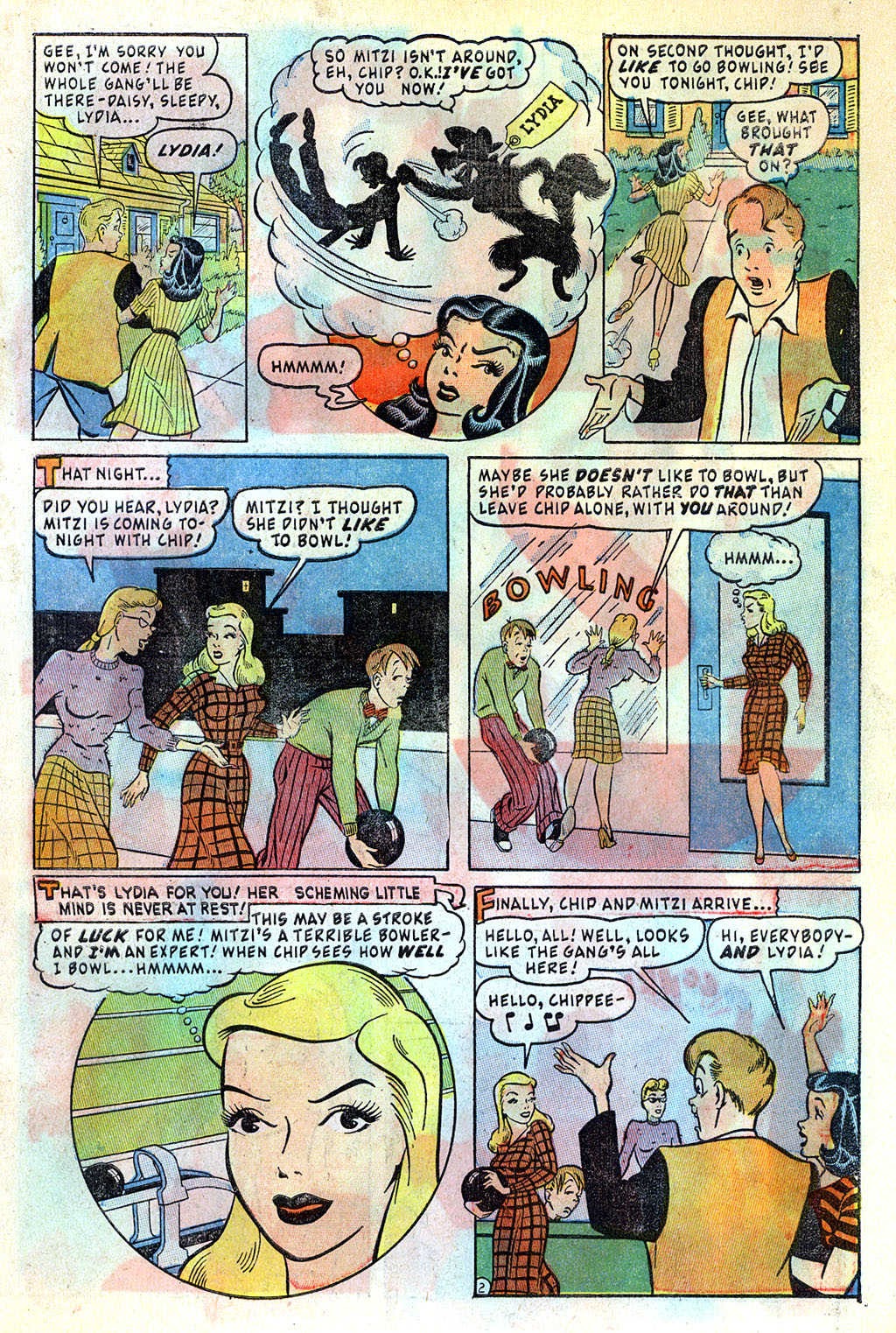 Read online Mitzi's Boy Friend comic -  Issue #2 - 27