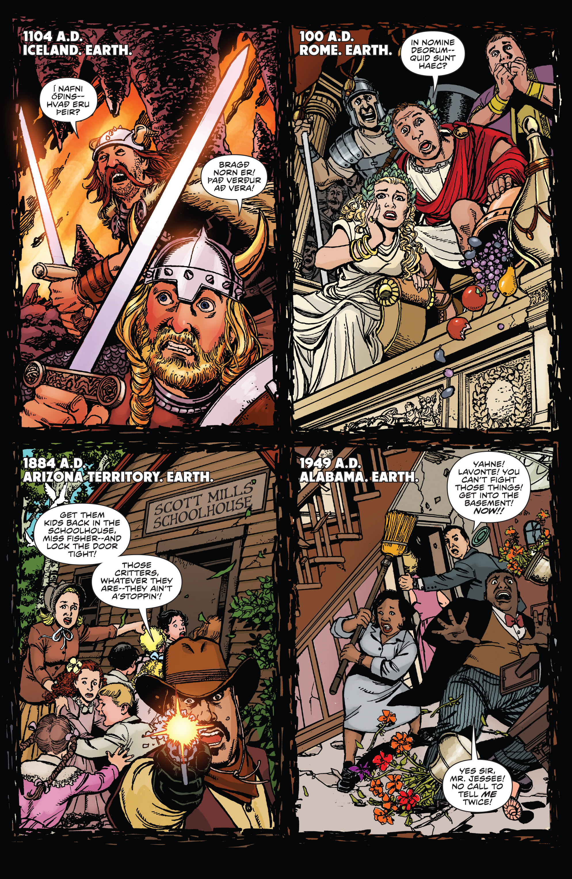 Read online George Pérez's Sirens comic -  Issue #5 - 3