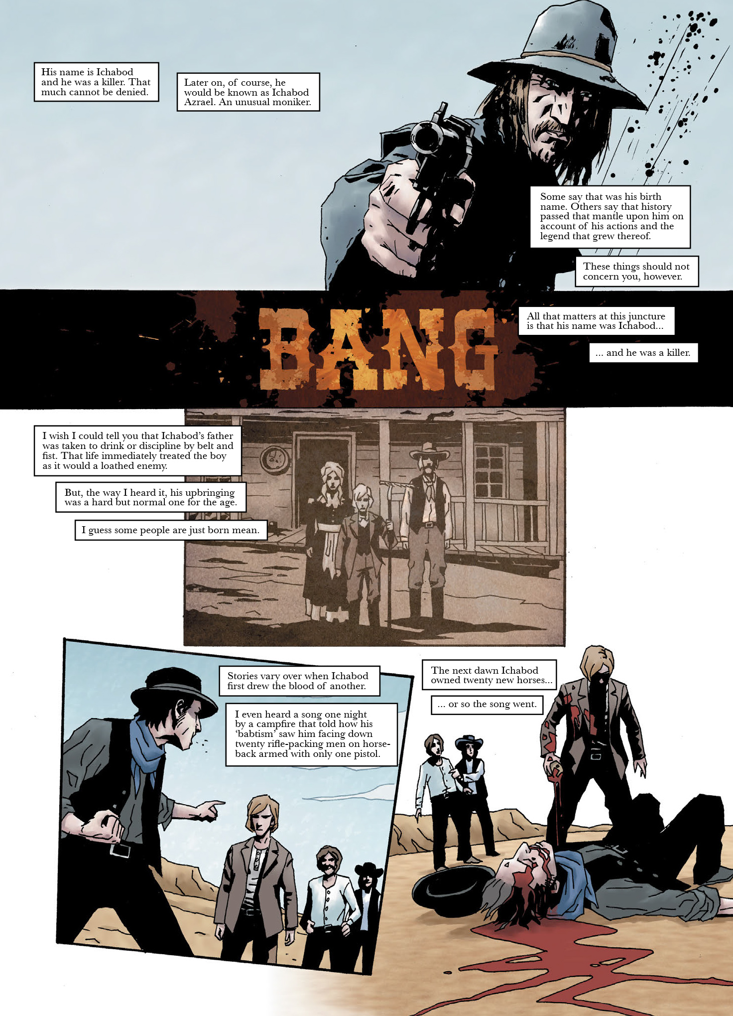 Read online The Grievous Journey of Ichabod Azrael (and the DEAD LEFT in His WAKE) comic -  Issue # TPB - 7