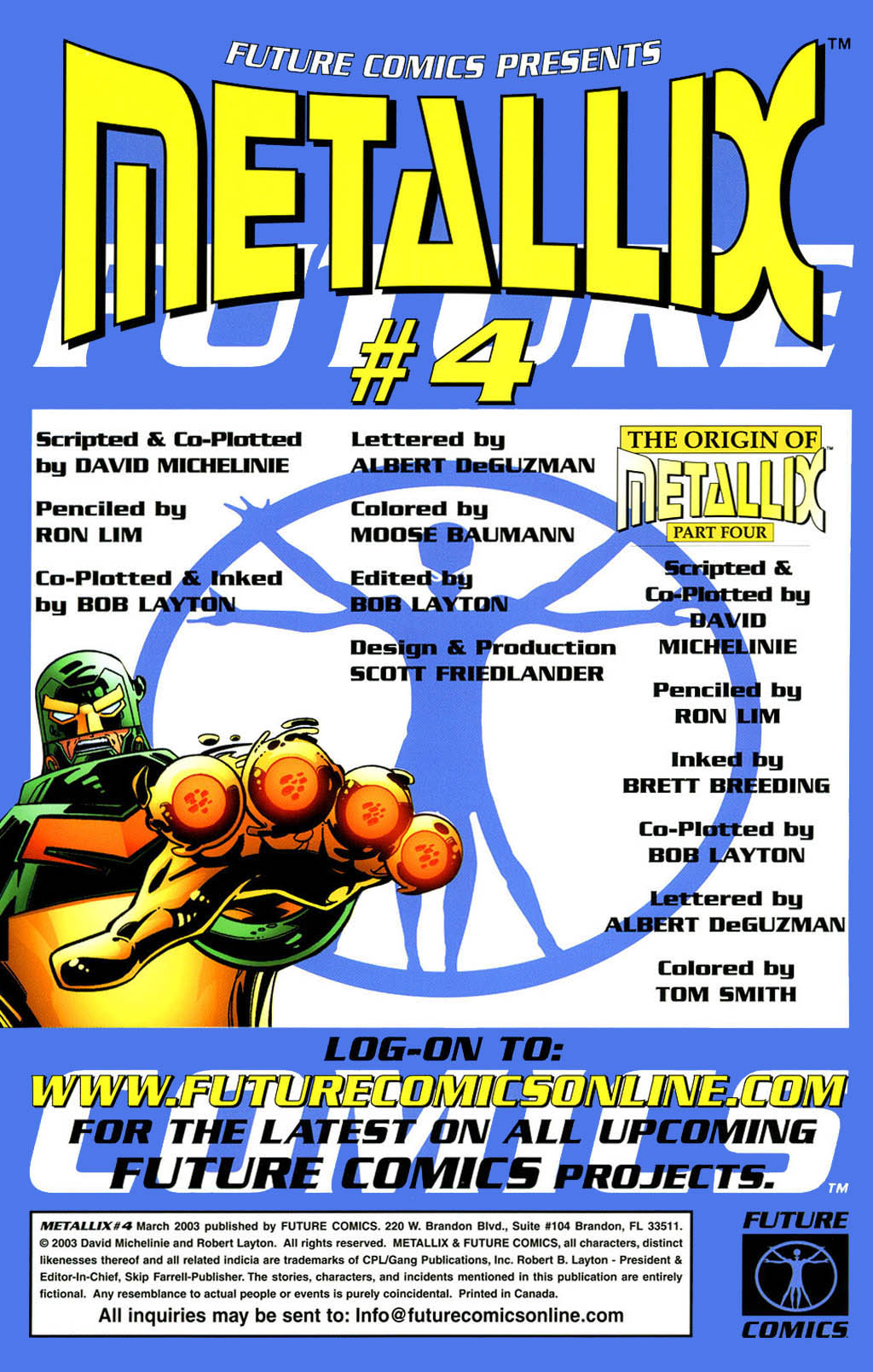 Read online Metallix comic -  Issue #4 - 2
