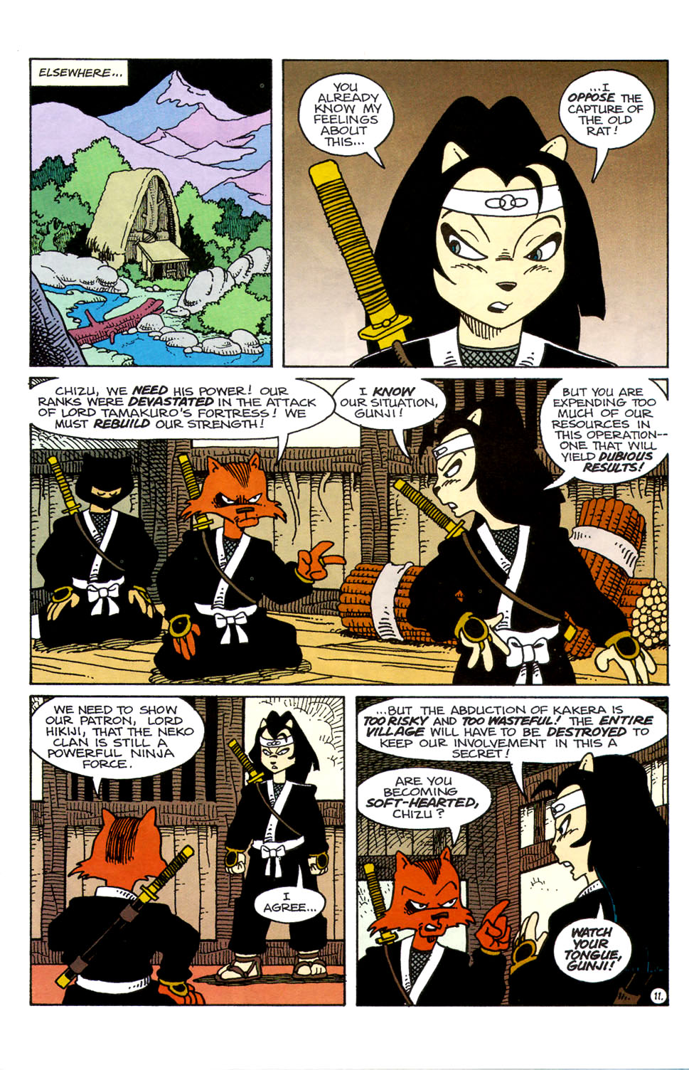 Usagi Yojimbo (1993) Issue #1 #1 - English 12