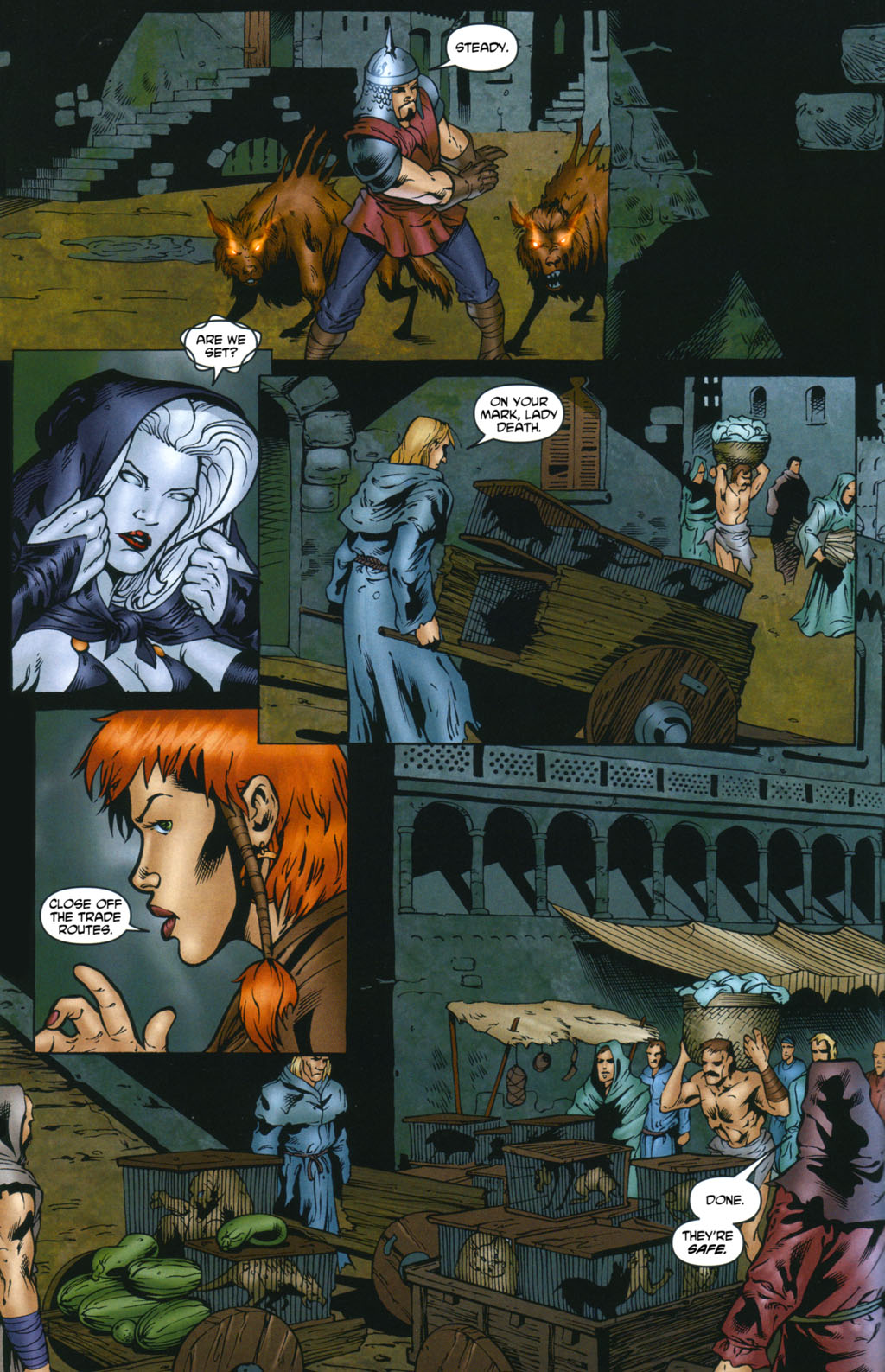 Read online Brian Pulido's Lady Death: Blacklands comic -  Issue #0.5 - 3