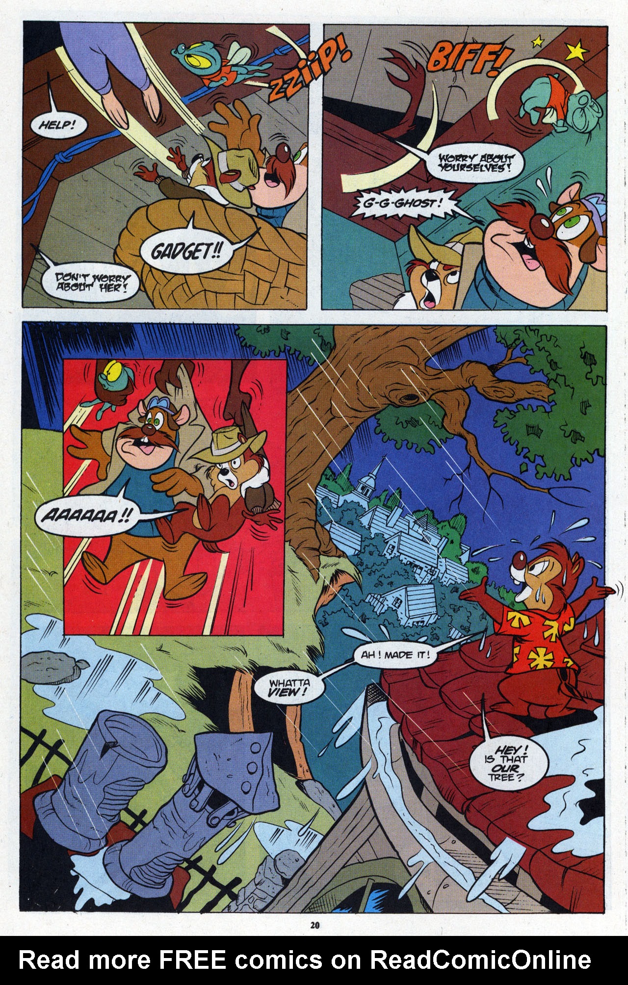 Read online The Disney Afternoon comic -  Issue #9 - 19