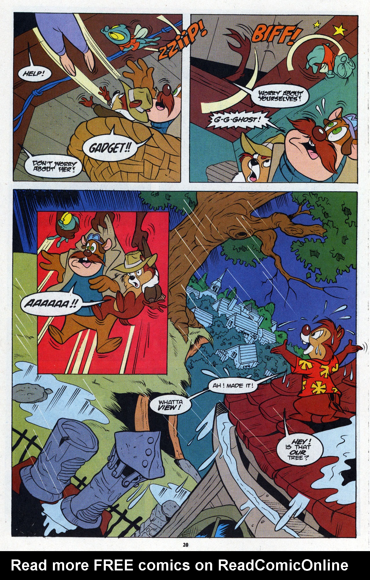 Read online The Disney Afternoon comic -  Issue #9 - 19